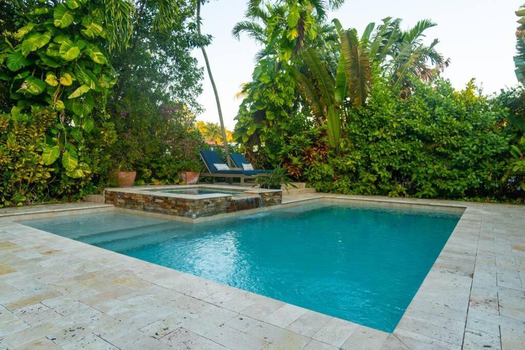 Villa Viscayne - Miami Modern Luxury With Pool & Spa Biscayne Park Esterno foto